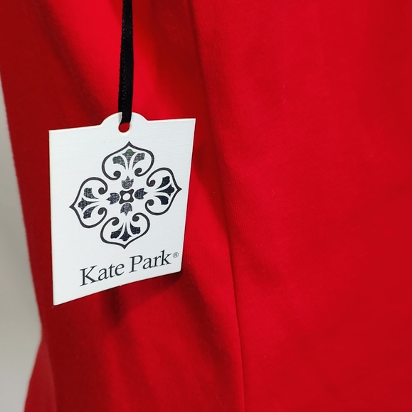 Women's Red Top by Kate Park - Medium - NWT - Picture 7 of 9